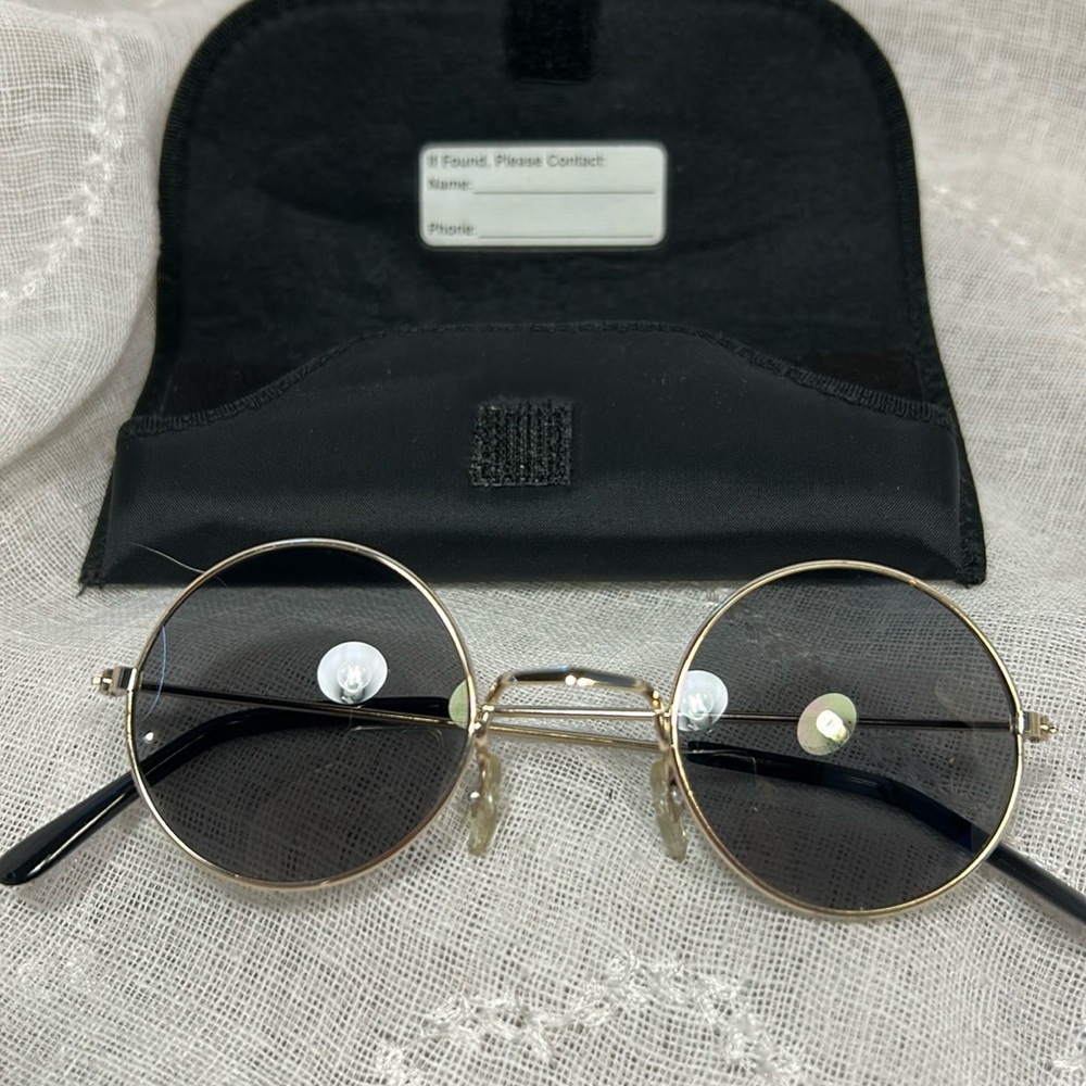 John Lennon style 1957 vintage sunglasses 70s